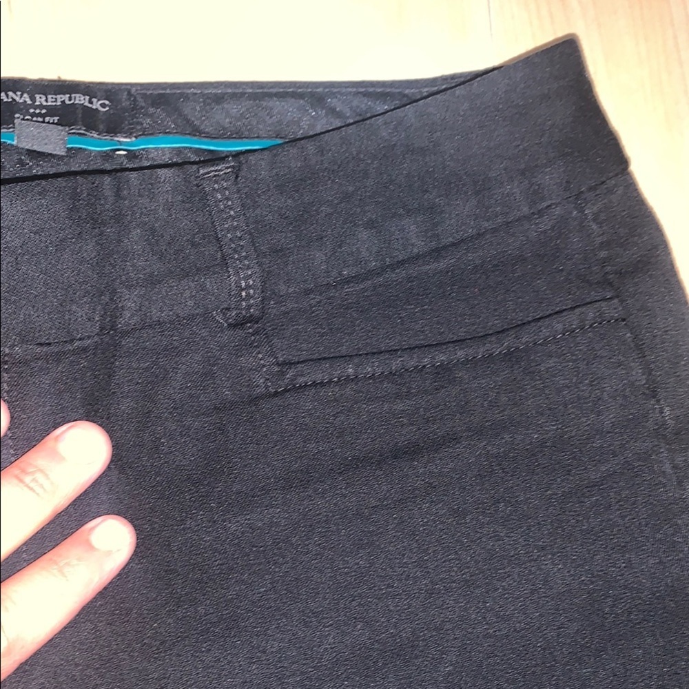 Banana Republic Black Ankle Pants Sloan fit - Picture 10 of 12